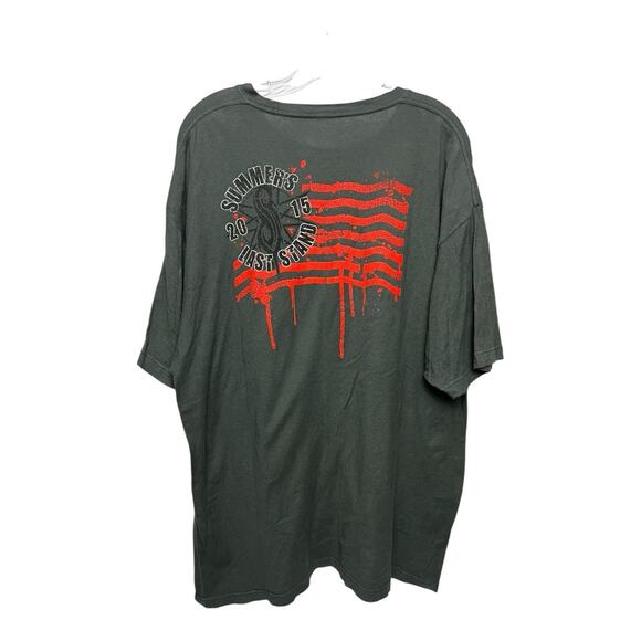 SLIPKNOT “Summer’s Last Stand 2015” Licensed Concert T-Shirt - Picture 2 of 8